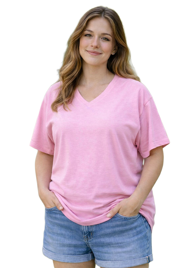 Unisex V-Neck Short Sleeve Premium T-Shirt