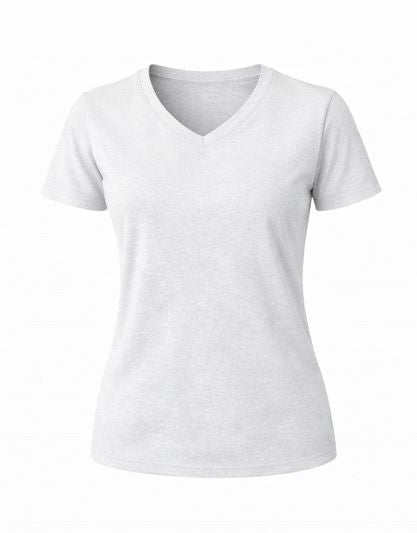 Women V-Neck Short Sleeve Premium T-Shirt