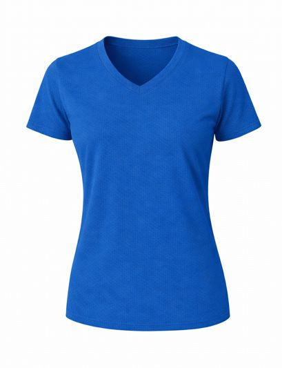 Women V-Neck Short Sleeve Premium T-Shirt