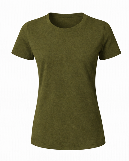 Women Crewneck Short Sleeve Premium T-Shirt